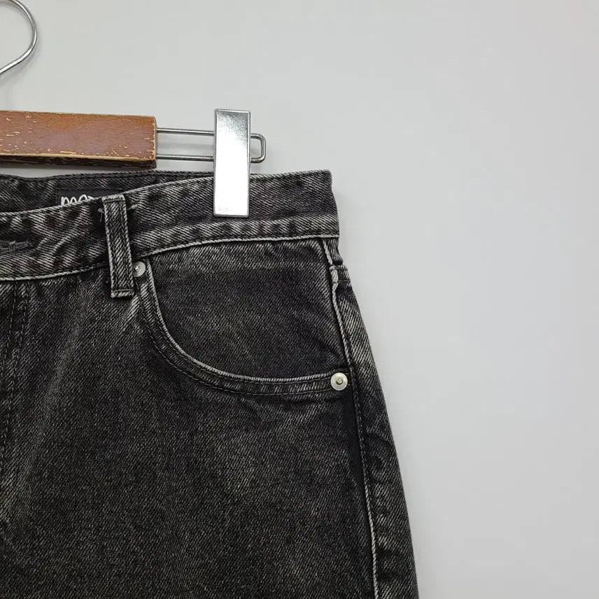[BUNJANG] Mod9 Black Washed Denim Pants - Alice - 30 / 모드나인 블랙 워싱 데님 팬츠/30/앨리스/360