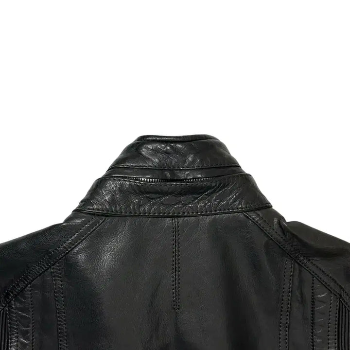 [BUNJANG] SIEG Lambskin Leather Jacket / 지이크 양가죽 레더 자켓