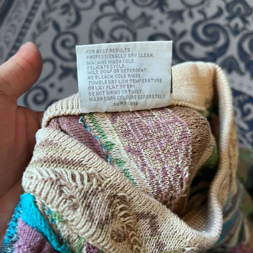 [BUNJANG] SS Coogi Cable Knit Sweater / SS 쿠지 케이블 니트/W2576