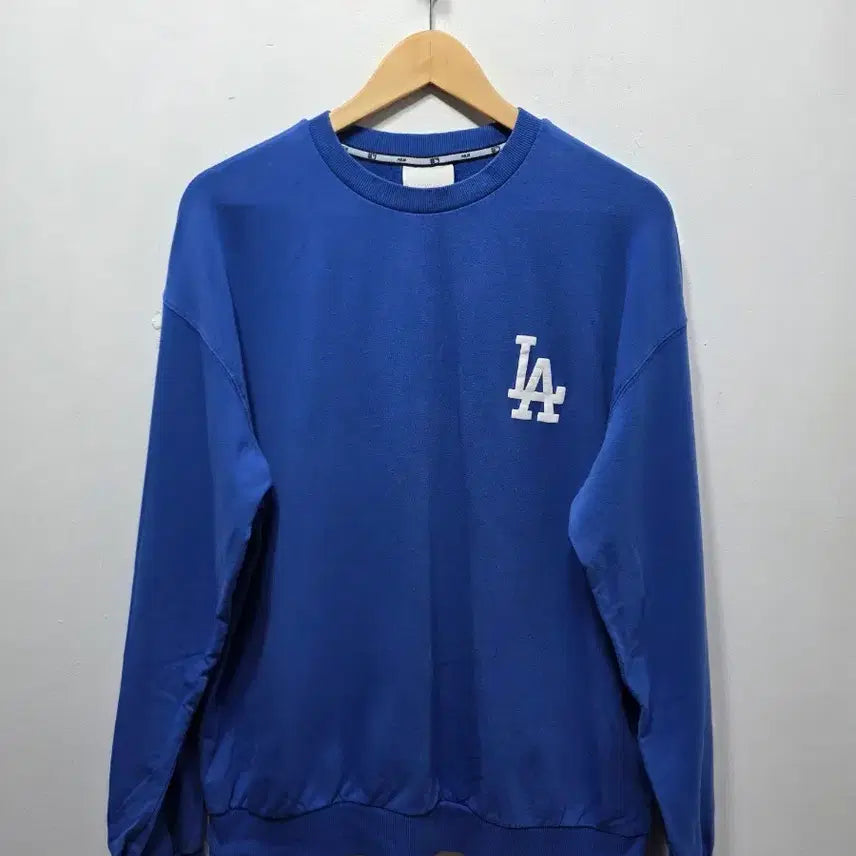 [BUNJANG] MLB LA Dodgers Blue Sweatshirt M / MLB LA 다저스 블루 맨투맨 티셔츠 M