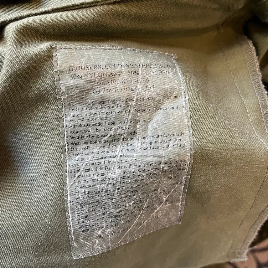 [BUNJANG] U.S. Army Military Cargo Pants L / L U.S. ARMY 밀리터리 카고 팬츠/W2578