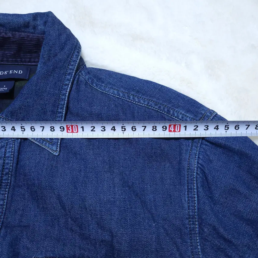 [SOLD OUT] 렌즈앤드 남성 데님셔츠형 자켓 S