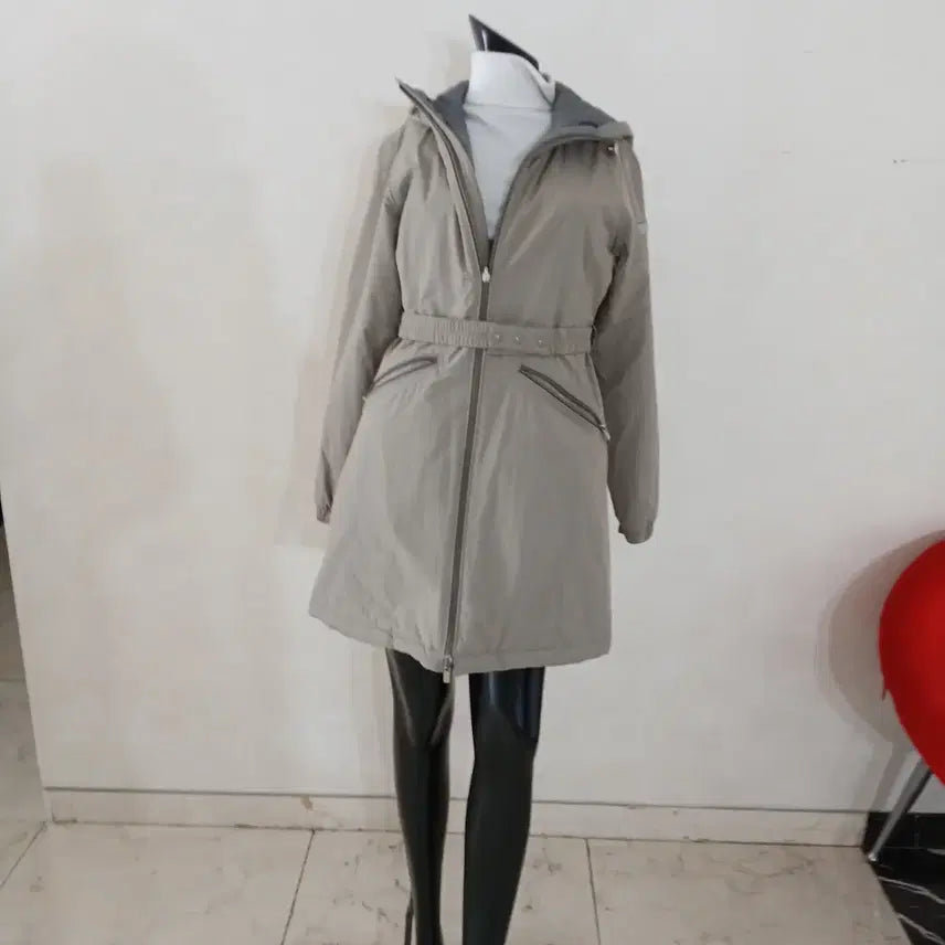 [BUNJANG] Calvin Klein Reversible Padded Jacket / 023 캘빈클라인 벨티드 리버시블 패딩