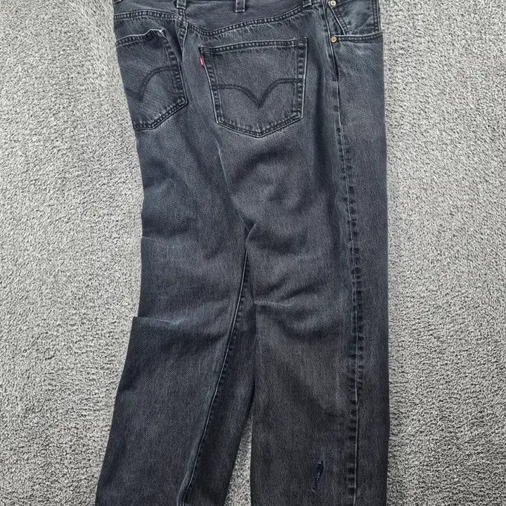 [BUNJANG] Levi's 501 Black Denim Jeans (38X30) / 리바이스 501 블랙 데님 진 팬츠 ( 38X30 ) / 11326