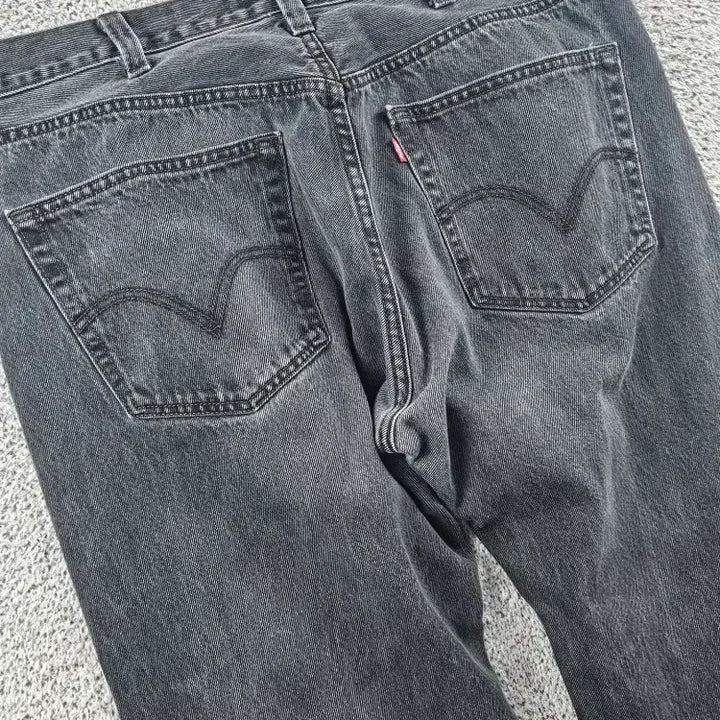 [BUNJANG] Levi's 501 Black Denim Jeans (38X30) / 리바이스 501 블랙 데님 진 팬츠 ( 38X30 ) / 11326