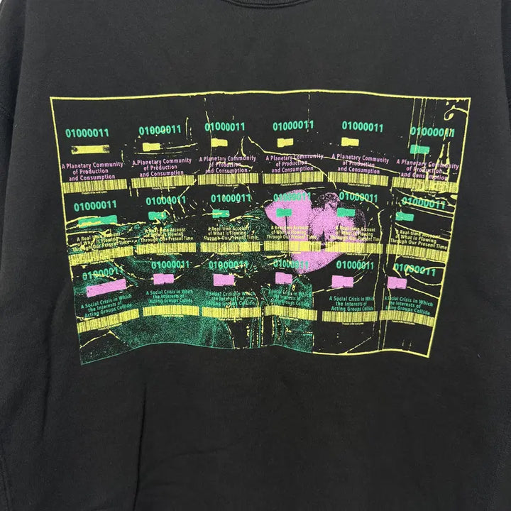 [BUNJANG] C.E Cav Empt Round Sweatshirt Dark Khaki L / 카브 엠트 C.E CAV EMPT 라운드 스웻 판매 L 다크 카키