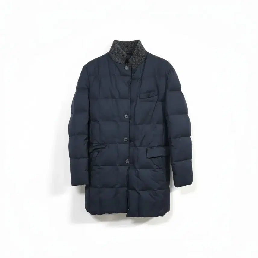 [BUNJANG] Kinloch Navy Short Padded Coat / kinloch 네이비 컬러 숏 기장 패딩 코트
