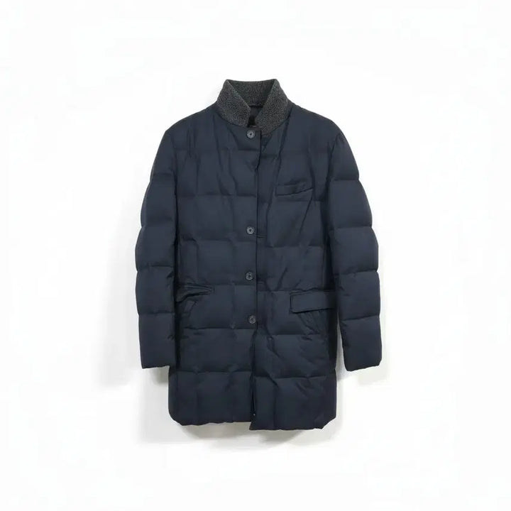 [BUNJANG] Kinloch Navy Short Padded Coat / kinloch 네이비 컬러 숏 기장 패딩 코트