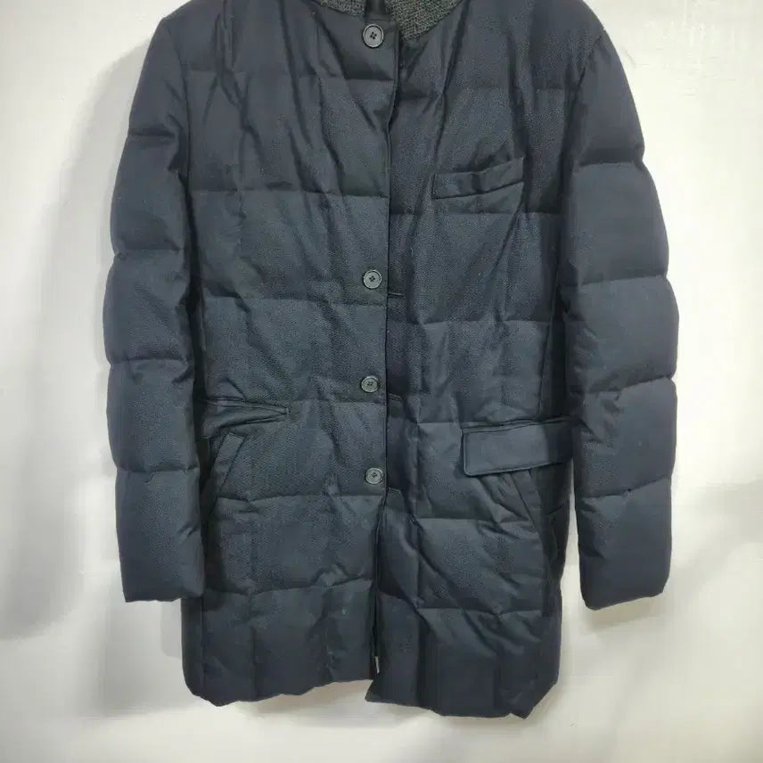 [BUNJANG] Kinloch Navy Short Padded Coat / kinloch 네이비 컬러 숏 기장 패딩 코트