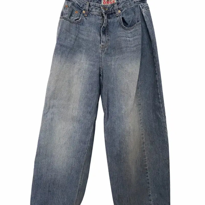 [BUNJANG] N/A Denim Wide Pants / 데님 와이드 팬츠 Free