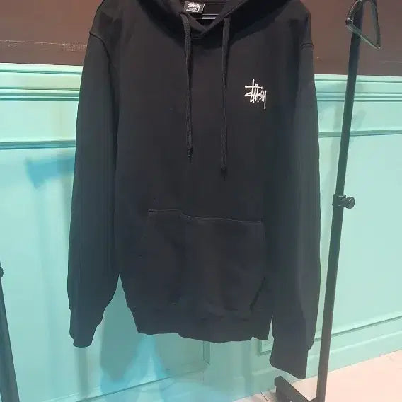 [BUNJANG] Stussy Black Hoodie M / 스투시 블랙 후드티 M