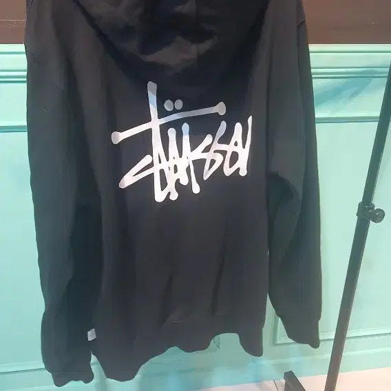 [BUNJANG] Stussy Black Hoodie M / 스투시 블랙 후드티 M