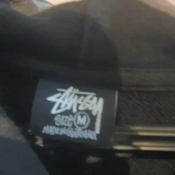 [BUNJANG] Stussy Black Hoodie M / 스투시 블랙 후드티 M