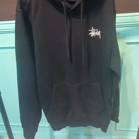 [BUNJANG] Stussy Black Hoodie M / 스투시 블랙 후드티 M