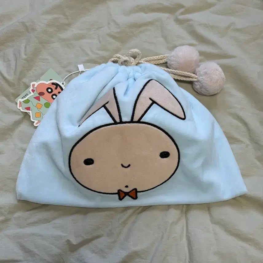 [BUNJANG] Crayon Shin-chan Drawstring Pouch / 짱구 캐릭터 복조리 조이개 파우치
