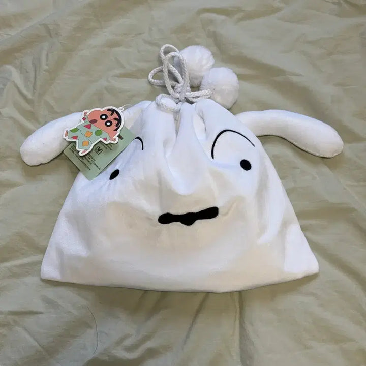 [BUNJANG] Crayon Shin-chan Drawstring Pouch / 짱구 캐릭터 복조리 조이개 파우치