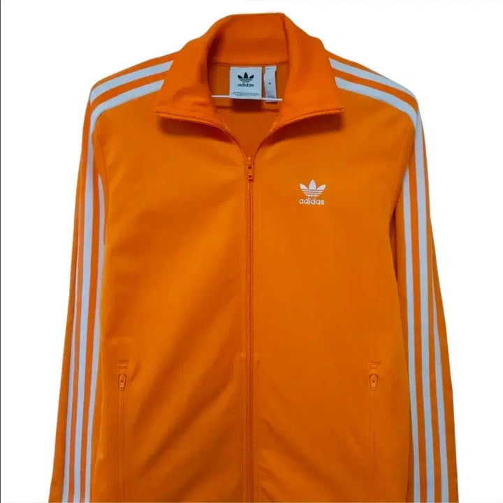 [BUNJANG] Adidas Firebird Orange Track Jacket / 아디다스 파이어버드 오렌지져지 95M