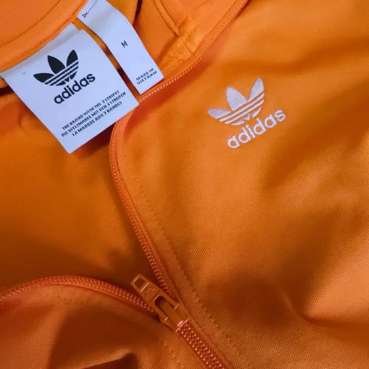[BUNJANG] Adidas Firebird Orange Track Jacket / 아디다스 파이어버드 오렌지져지 95M