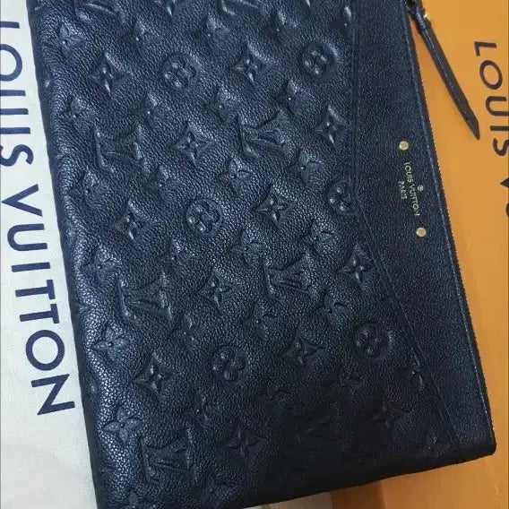 [BUNJANG] Louis Vuitton Empreinte Clutch Black / 루이비통 앙프렝뜨 클러치/클러치백 정품S급(영수증O)