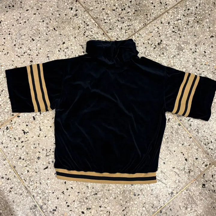 [BUNJANG] Enyce Vintage Velvet Jersey / enyce vintage 빈티지 7부 벨벳 져지