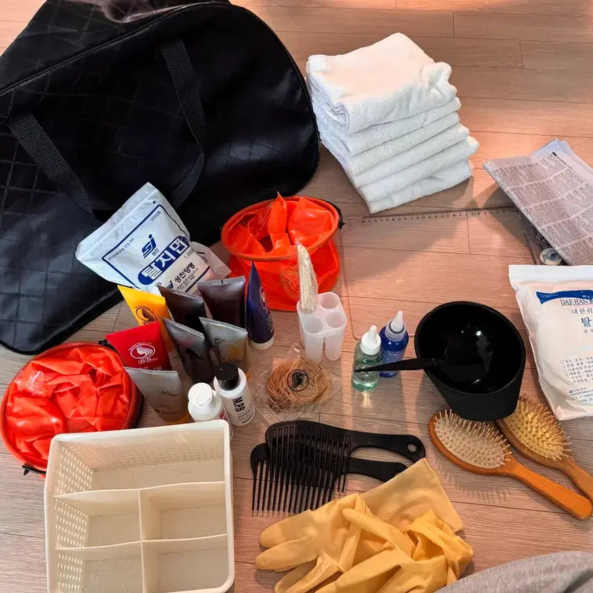 [BUNJANG] Cosmetology Supplies Bundle / (2025.01 사용)미용실기재료 사용하고 남은것 팔아요