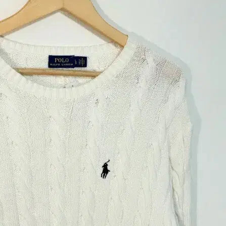 [BUNJANG] Polo Knit Sweater / 폴로 꽈배기 니트