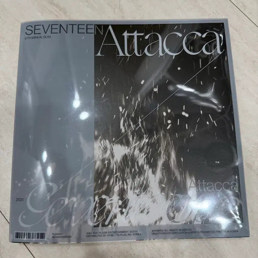 [BUNJANG] SEVENTEEN Attacca Op.2 Performance Team Album / 세븐틴 아타카 op.2 퍼포먼스팀 앨범 양도