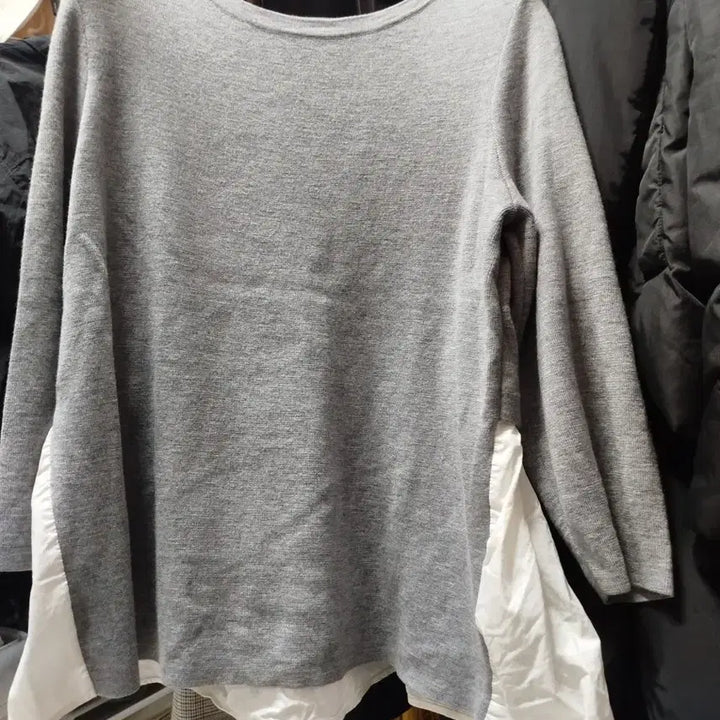 [BUNJANG] COS Wool Knit Shirt / 코스 뒷면 셔츠 울니트