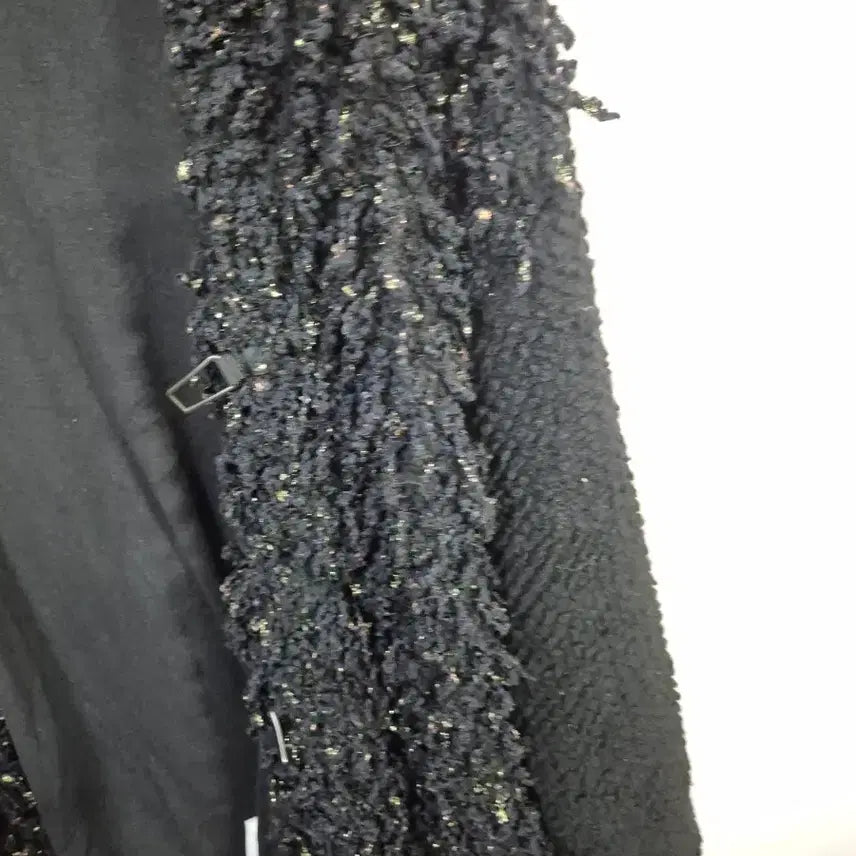 [SOLD OUT] 오브제 강지영 뽀글이 블랙 롱 가디건