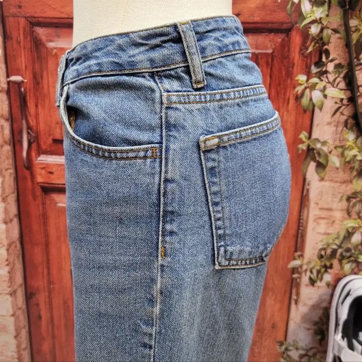 [BUNJANG] Sandro Semi-Bootcut Denim Pants / 산드로 sandro 세미 부츠컷 데님 팬츠