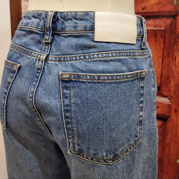 [BUNJANG] Sandro Semi-Bootcut Denim Pants / 산드로 sandro 세미 부츠컷 데님 팬츠