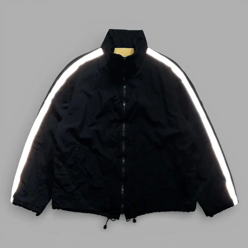 [BUNJANG] Armani Jeans 90's Reflective Jacket (Size 105) / 90's 아르마니 진스 리플렉티브 자켓 105