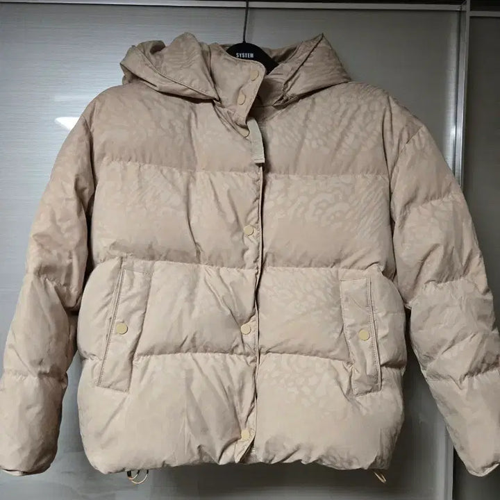 [BUNJANG] Juicy Couture Leopard Puffer Goose Down Jacket Size 55 / 쥬시 꾸뛰르 레오파드 푸퍼 구스다운 사이즈55