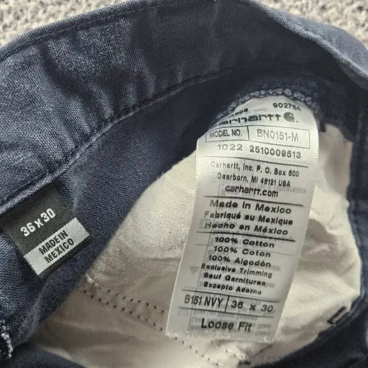 [BUNJANG] Carhartt Cotton Carpenter Work Pants (36X30) / 칼하트 코튼 카펜터 워크 팬츠 ( 36X30 ) / 11327