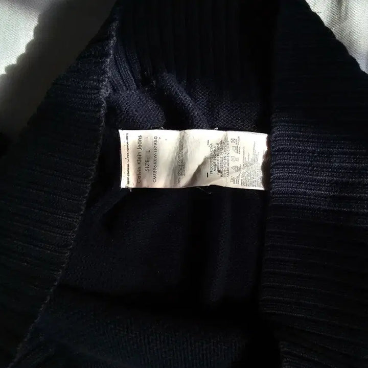 [BUNJANG] Calvin Klein Knit Zip-up / 캘빈클라인 니트집업