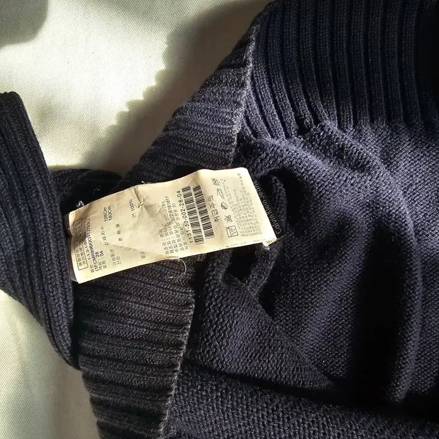 [BUNJANG] Calvin Klein Knit Zip-up / 캘빈클라인 니트집업