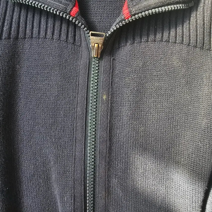 [BUNJANG] Calvin Klein Knit Zip-up / 캘빈클라인 니트집업