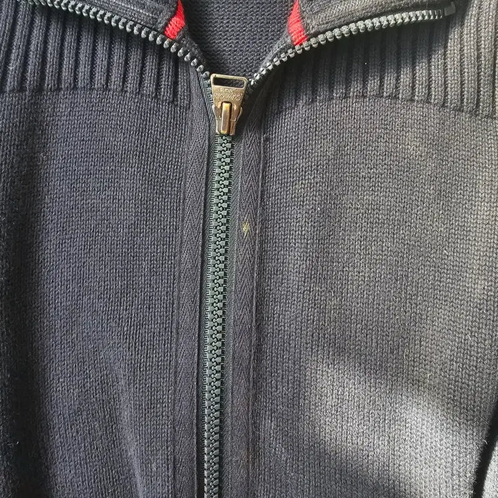 [BUNJANG] Calvin Klein Knit Zip-up / 캘빈클라인 니트집업