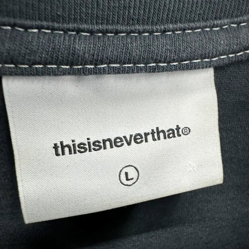 [BUNJANG] Thisisneverthat Men's Loose Fit Long Sleeve T-Shirt / 100 디스이스네버댓 남자 루즈핏 롱슬리브 긴팔 티셔츠