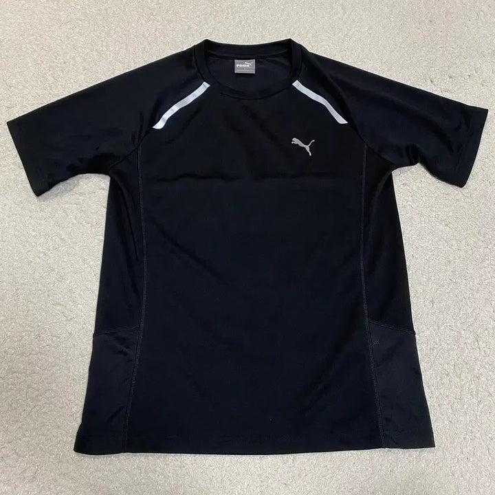 [BUNJANG] Puma Black Functional Short Sleeve T-Shirt (Size M) / 푸마 블랙 기능성 반팔티 m 95