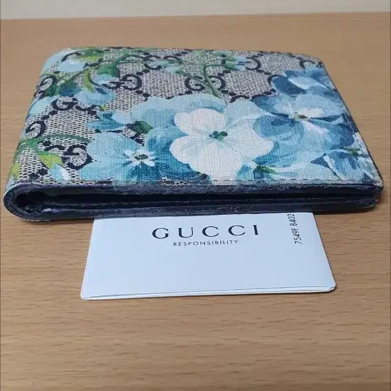 [BUNJANG] Gucci Flower Bifold Wallet / 구찌 플라워 반지갑/지갑 정품A급(감정O)