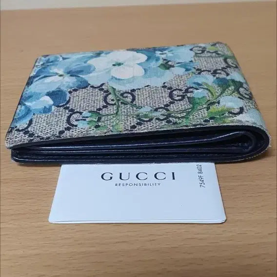 [BUNJANG] Gucci Flower Bifold Wallet / 구찌 플라워 반지갑/지갑 정품A급(감정O)