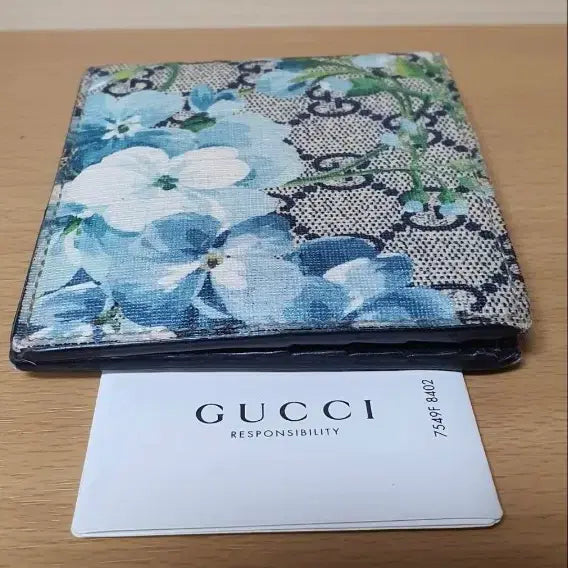 [BUNJANG] Gucci Flower Bifold Wallet / 구찌 플라워 반지갑/지갑 정품A급(감정O)