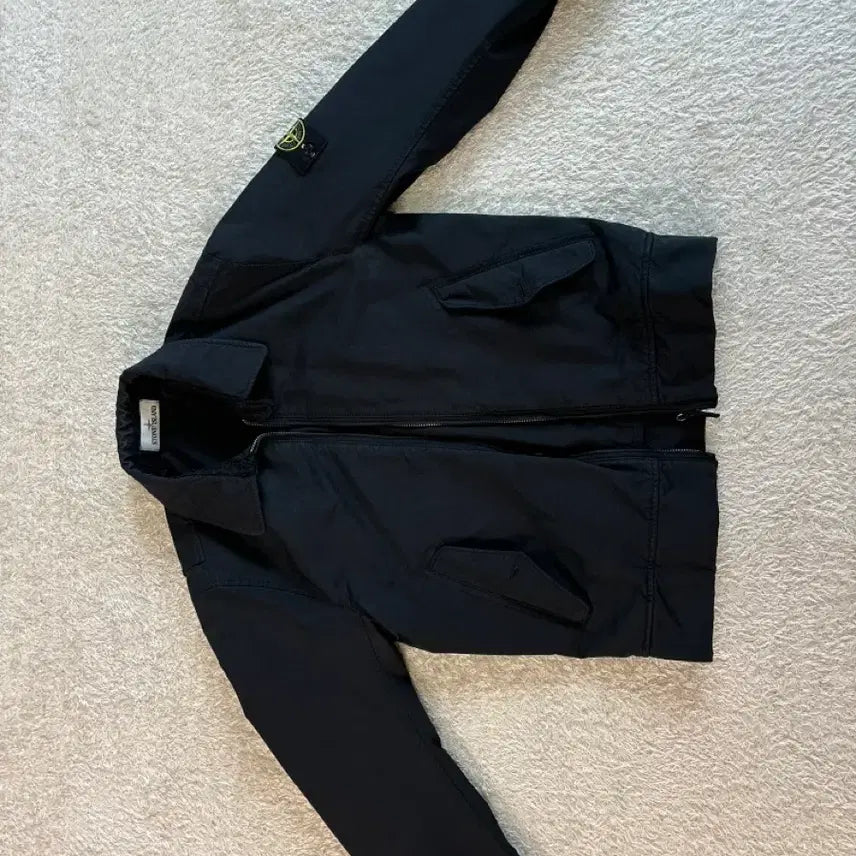 [BUNJANG] Stone Island David TC Jacket Black 95 / 스톤아일랜드 다비드TC 점퍼