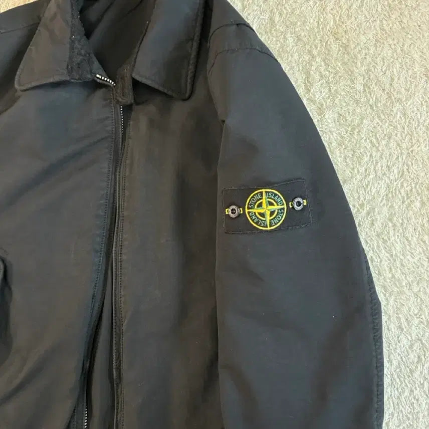 [BUNJANG] Stone Island David TC Jacket Black 95 / 스톤아일랜드 다비드TC 점퍼
