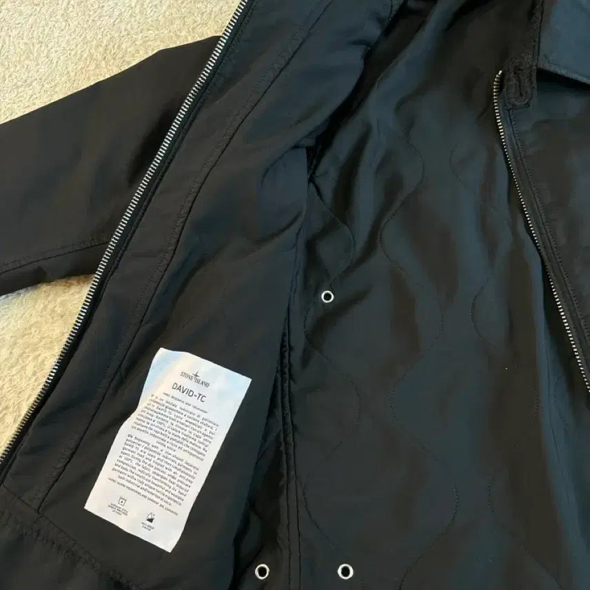[BUNJANG] Stone Island David TC Jacket Black 95 / 스톤아일랜드 다비드TC 점퍼