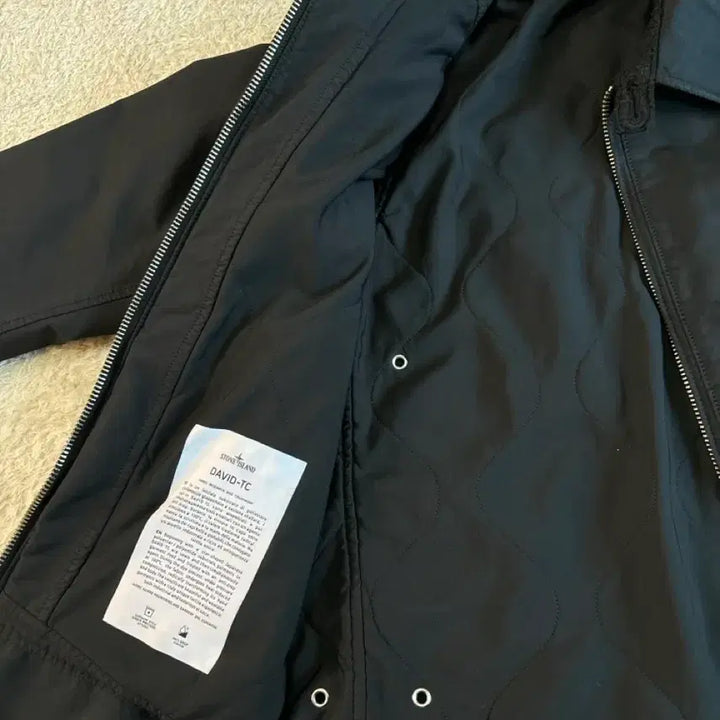 [BUNJANG] Stone Island David TC Jacket Black 95 / 스톤아일랜드 다비드TC 점퍼