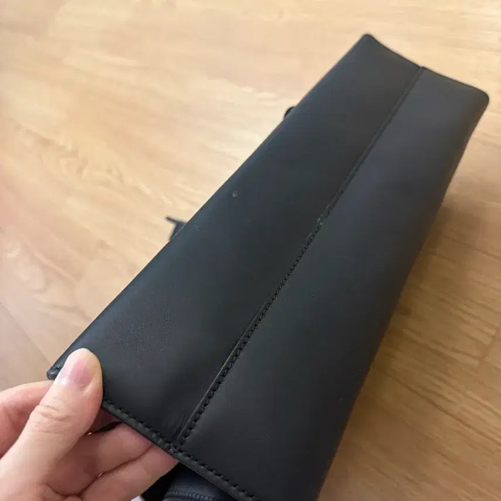 [BUNJANG] Gucci Black Leather Tote Bag / 구찌 블랙 레더 토트백 Gucci