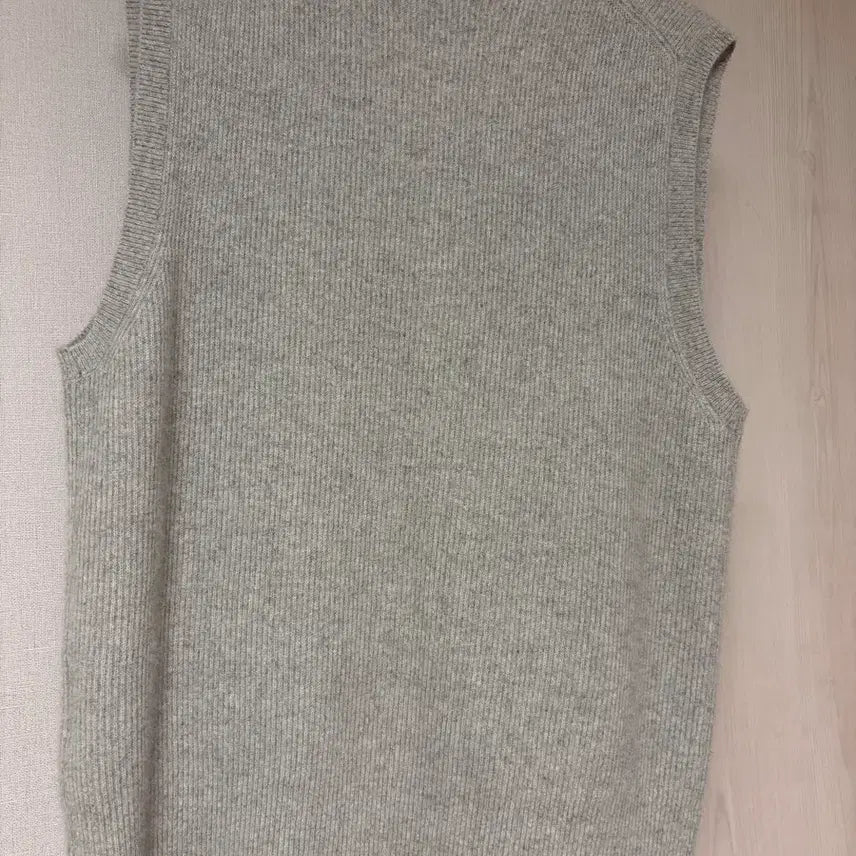 [BUNJANG] Beanpole Women's Knit Vest Gray M / 빈폴 여성 니트 베스트 그레이 M