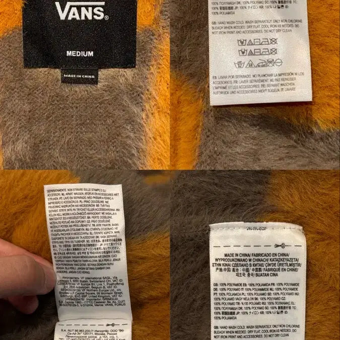 [BUNJANG] Vans Checkerboard Cardigan / 반스 체커보드 가디건